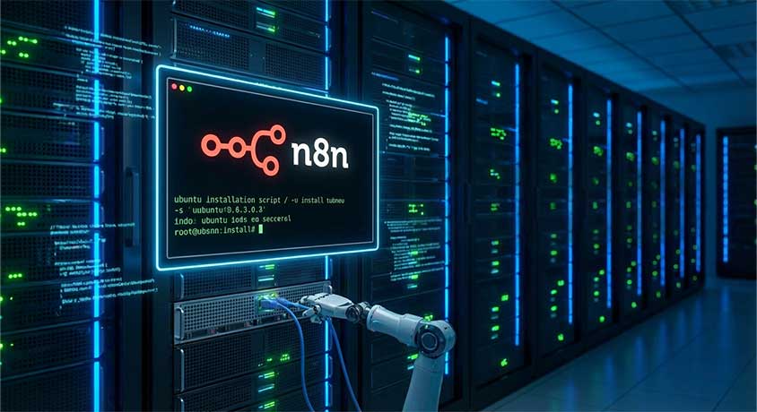 مراحل نصب n8n روی سرور مجازی 1