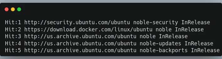 نصب داکر روی vps