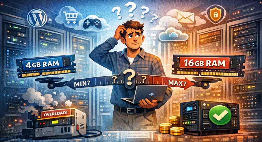 چقدر رم برای VPS شما لازم است؟